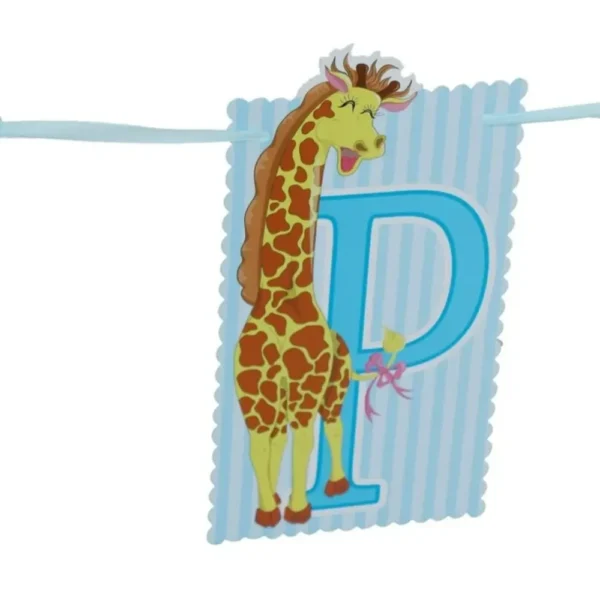 guirlande girae pour anniversaire - dodo.ma