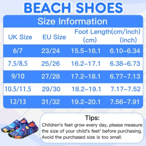 chaussure de plage ou de piscine - dodo.ma