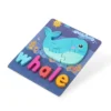 Puzzle en bois pour bébé Balaine 17 x 14cm