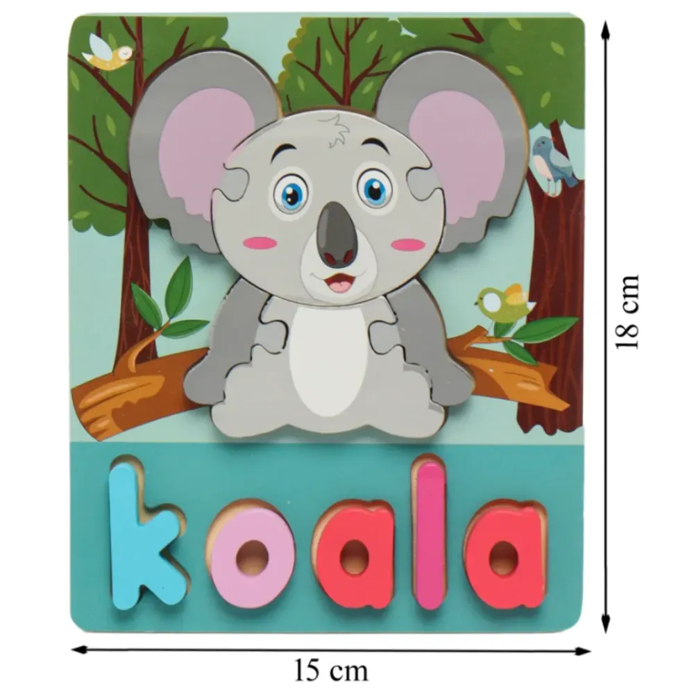 puzzle en bois bebe - dodo.ma