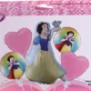 Pack de cinq ballons Blanche Neige de decoration anniversaire