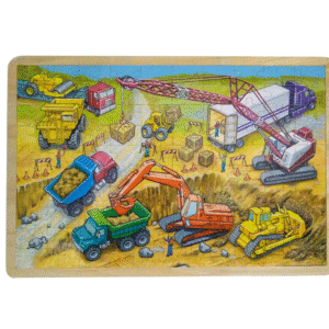 Puzzle en bois 100 pcs 45x30cm