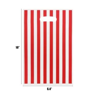 Pack de 10 sac en plastique pour cadeaux d'anniversaire