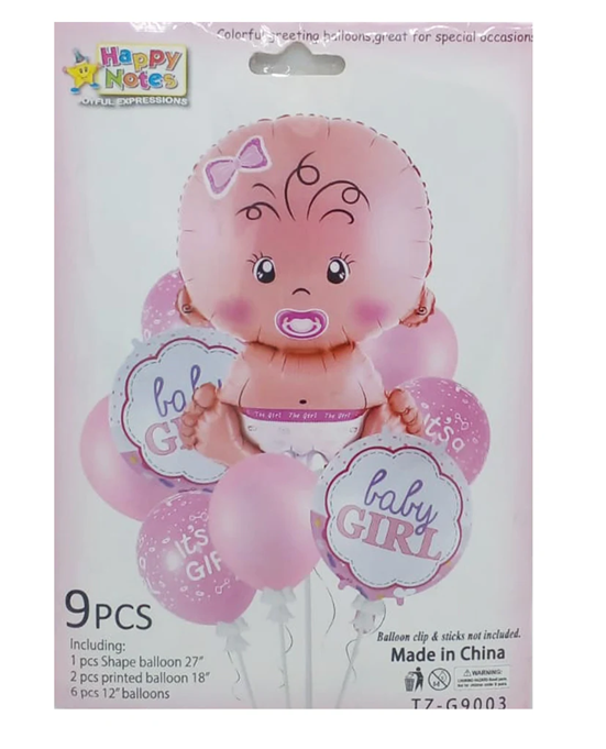ack ballons baby girl- dodo.ma