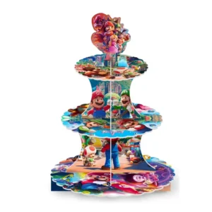 Présentoir cupcake Mario