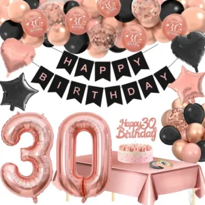 Pack de décoration d'anniversaire 30 ans