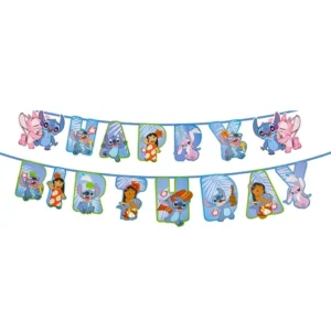 guirlande de decoration anniversaire stitch - dodo.ma