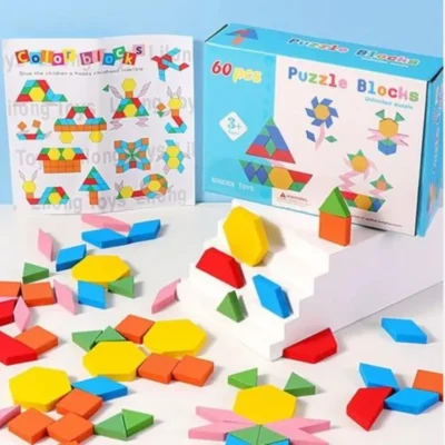Puzzle Block 60pcs- dodo.ma