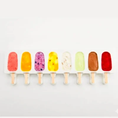 moule huit glaces cilicone - dodo.ma