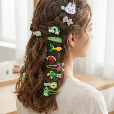 Pack de pinces à cheveux pour filles - dodo.ma