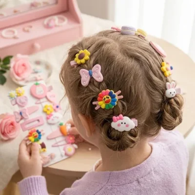 Pack de pinces à cheveux pour filles - dodo.ma