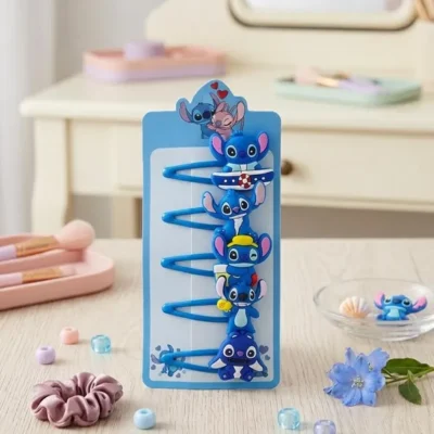 Pack de pinces à cheveux pour filles stitch- dodo.ma