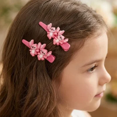 Pack de pinces à cheveux pour filles stitch- dodo.ma