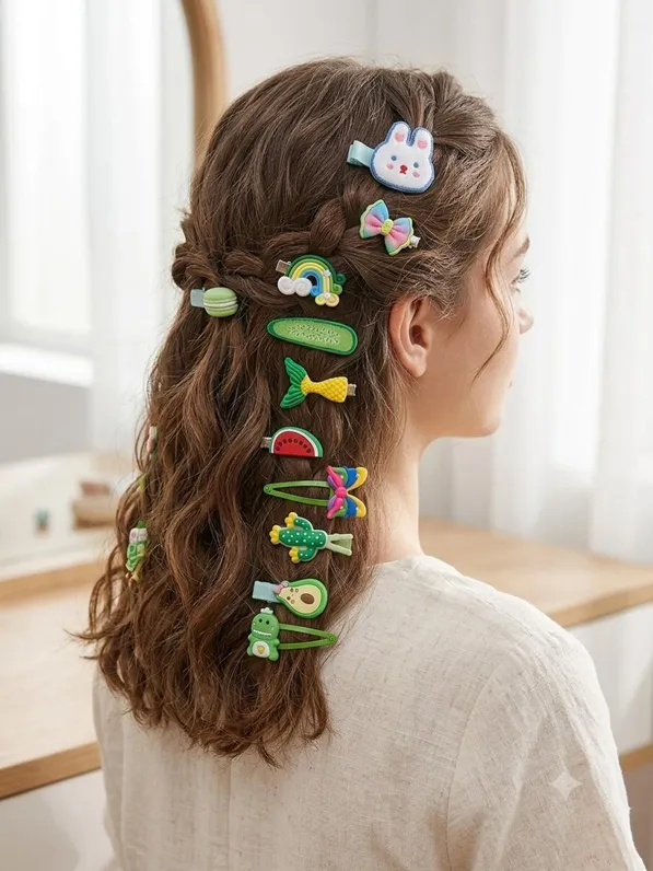 Pack de pinces à cheveux pour filles - dodo.ma