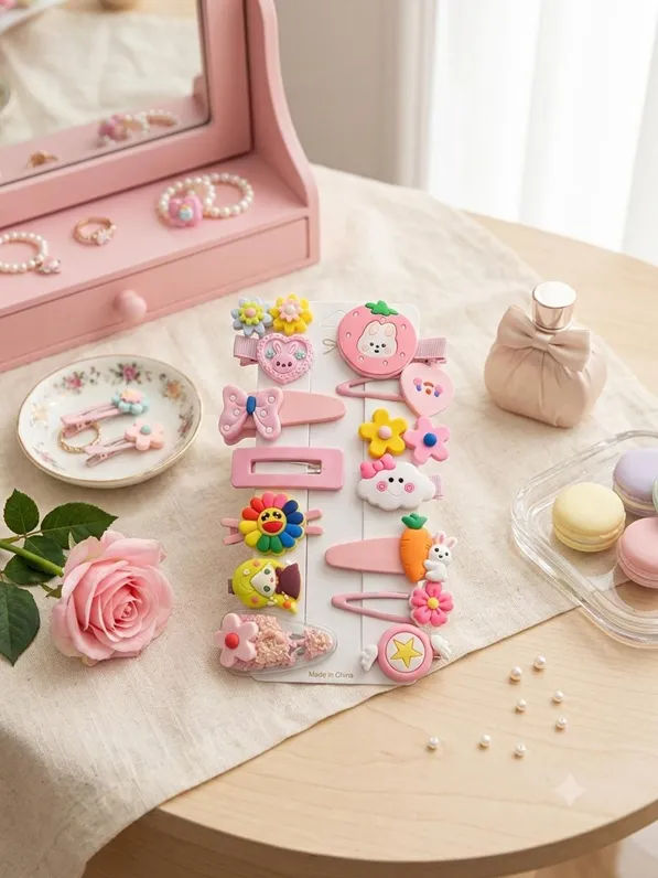 Pack de pinces à cheveux pour filles - dodo.ma