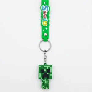 Porte-clés Minecraft Style Pixel Art