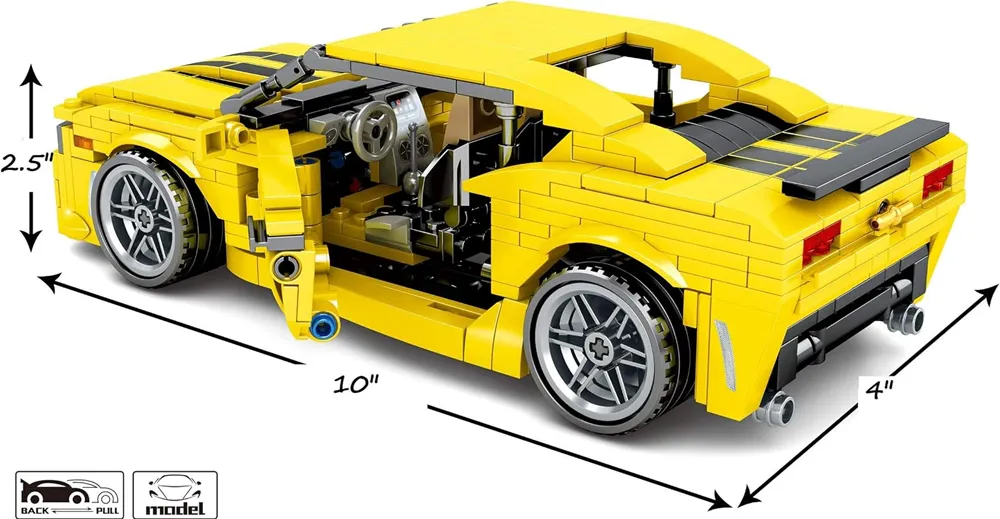 jouet de construction voiture de course - dodo.ma