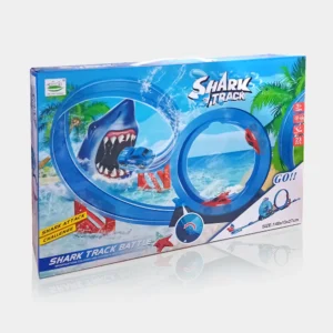 Shark Track – Circuit de Course Attaque de Requin avec Voiture Incluse