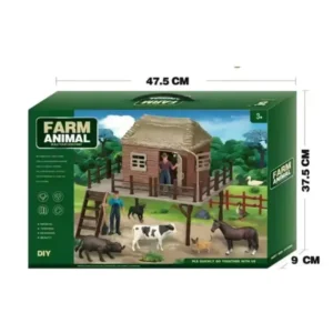 jouet de construction farm animals - dodo.ma
