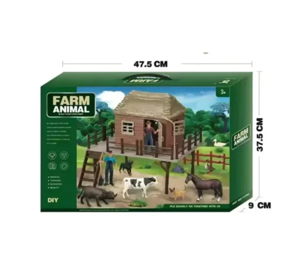 jouet de construction farm animals - dodo.ma