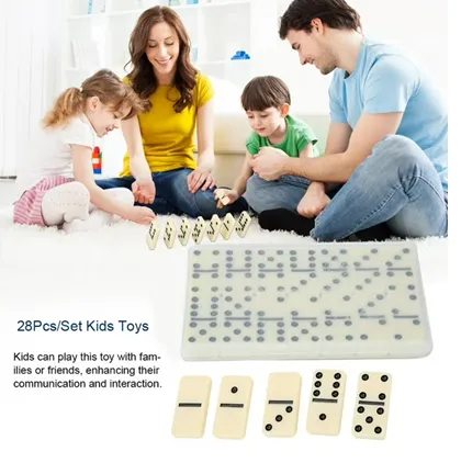 cube magiquejouet domino 28pcs- dodo.ma