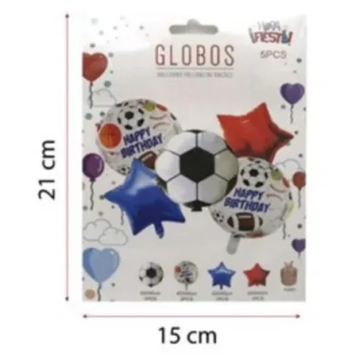 Pack ballons football- dodo.ma