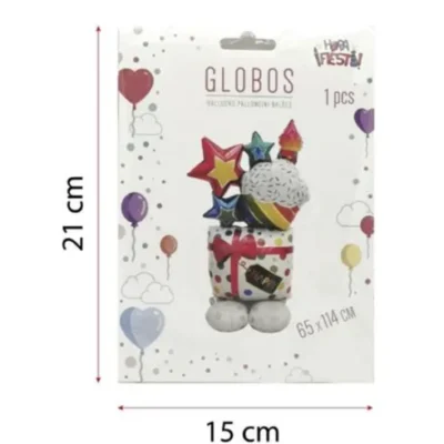 ballon de decoration anniversaire 1m16cm- dodo.ma