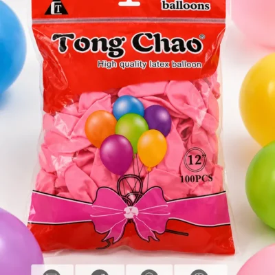 Pack 100 ballons de décoration 12 pouces- dodo.ma