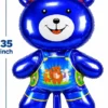 ballons géant ours bleu 84cm