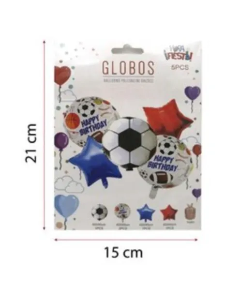 Pack ballons football- dodo.ma