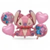 Pack de cinq ballons STITCH