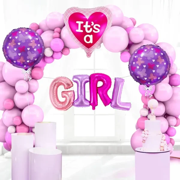 Pack de ballons it s a girl-dodo.ma