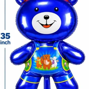 ballons géant ours bleu 84cm