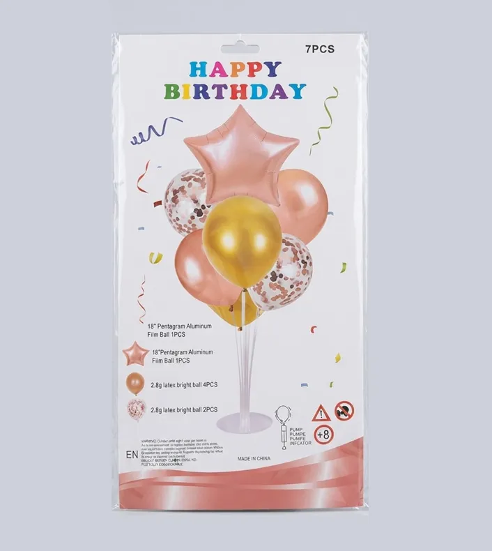 Pack ballons anniversaire-dodo.ma