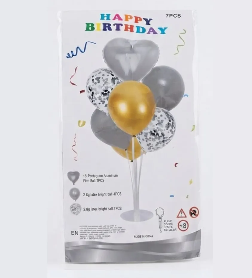 Pack ballons anniversaire -dodo.ma