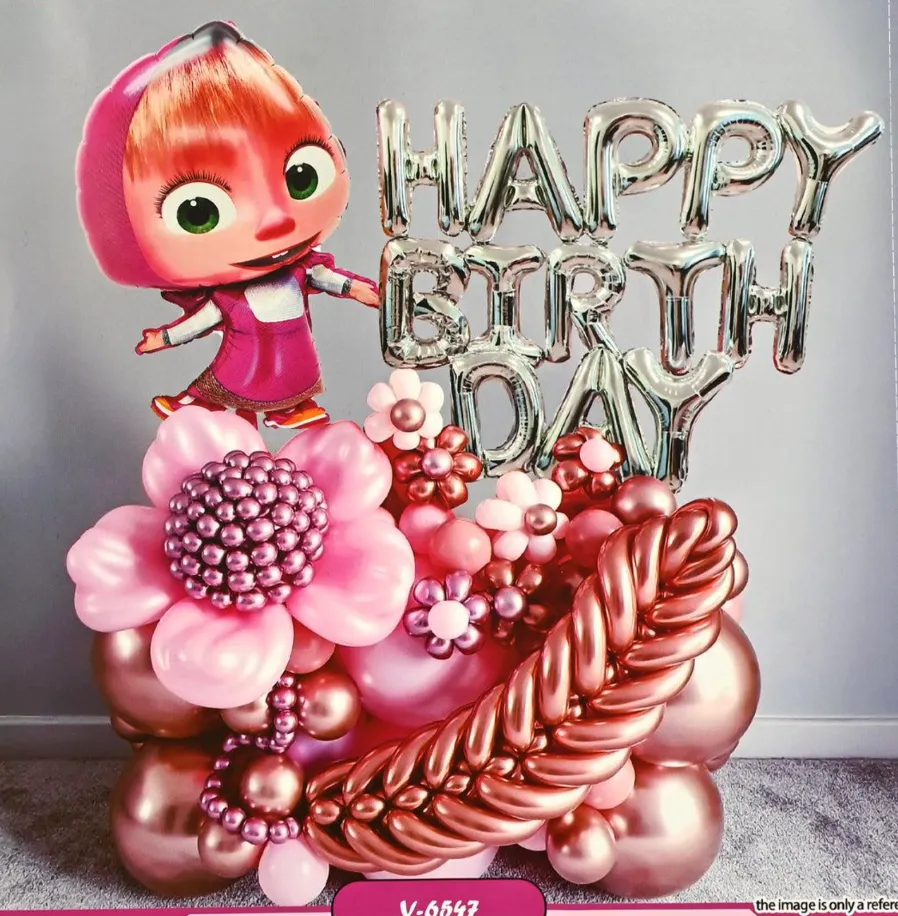 Pack de decoration anniversaire Masha-dodo.ma