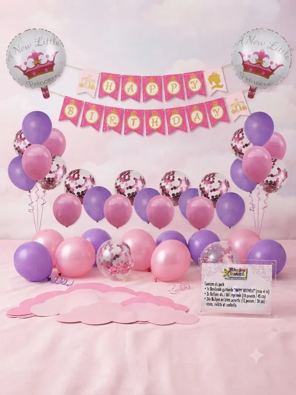 Pack de decoration d'anniversairee -dodo.ma