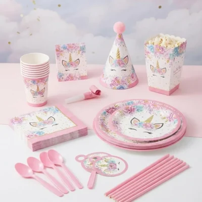Pack anniversaire unicorn- dodo.ma