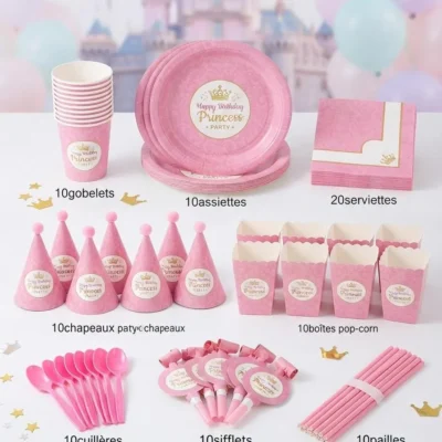 Pack anniversaire princesse- dodo.ma