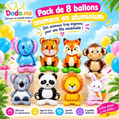Pack ballons animaux- dodo.ma