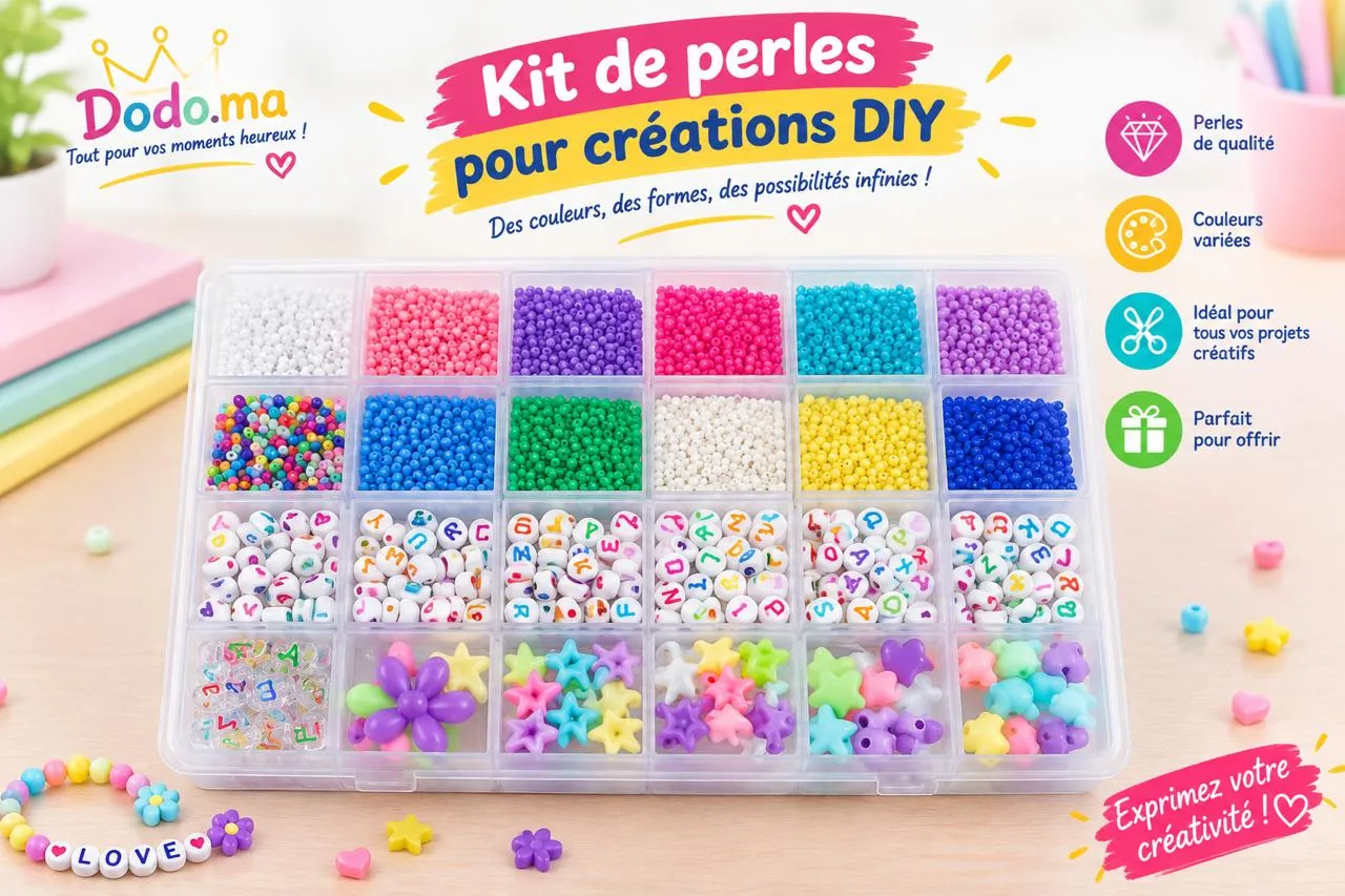 Kit de fabrication de bijoux pour filles - dodo.ma
