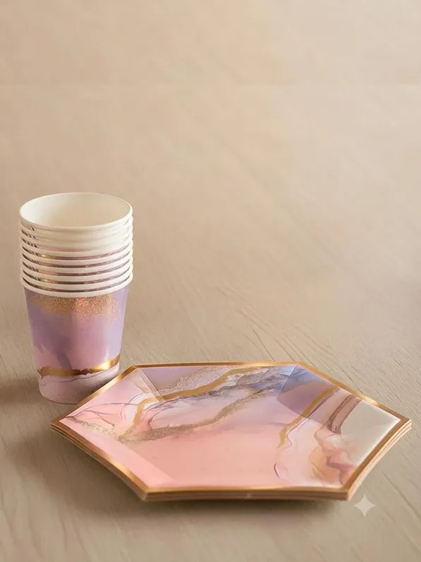 Pack assiette goblets premium -dodo.ma