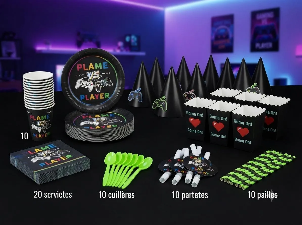 Pack anniversaire games- dodo.ma