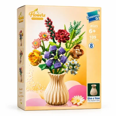 -jouet de construction flowers - dodo.ma