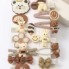 pack barettes pinces cheveux filles - dodo.ma