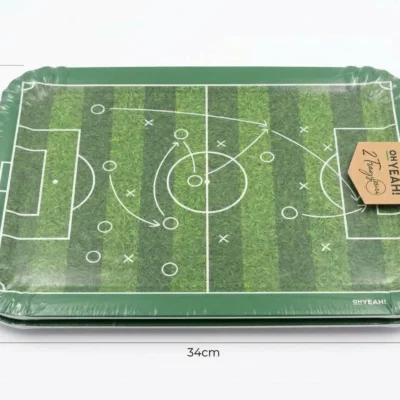 plateau de decoration anniversaire theme football -dodo.ma