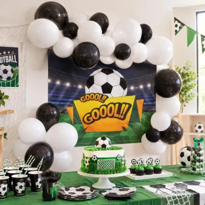 decoration anniversaire theme football -dodo.ma