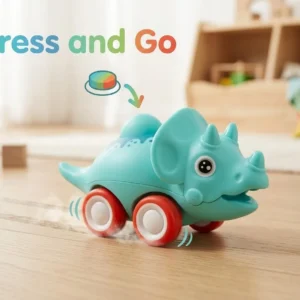 jouet dinosaure Press and Go-dodo.ma