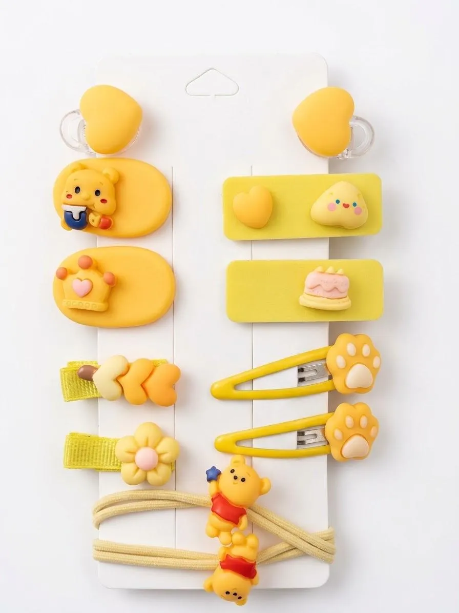 pack barettes pinces cheveux filles - dodo.ma