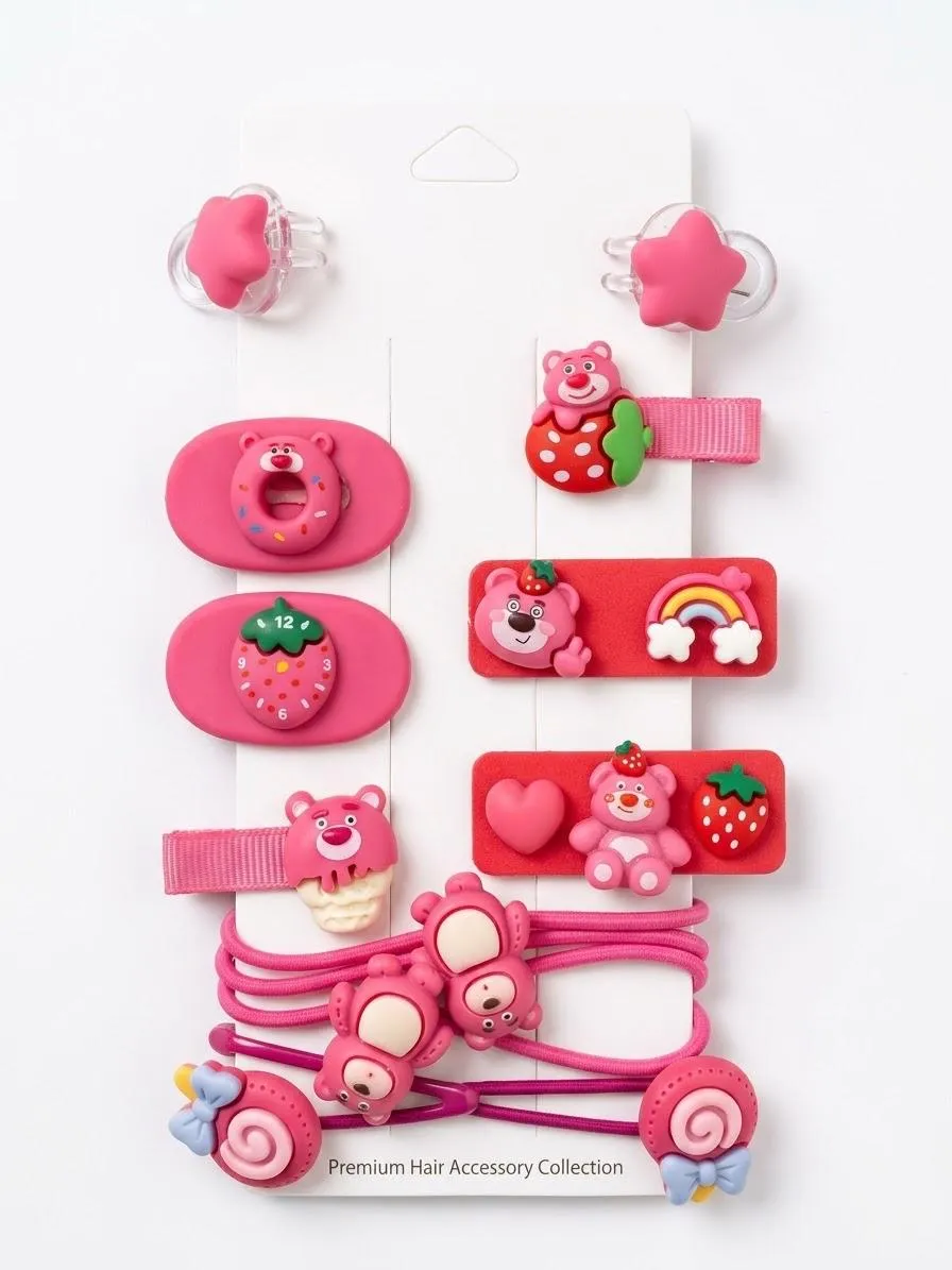 pack barettes pinces cheveux filles - dodo.ma